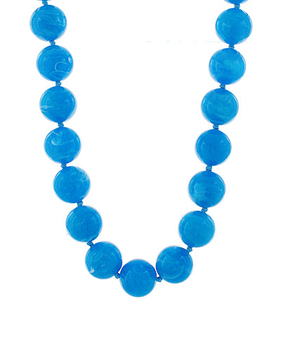 Cobalt Marble Necklace