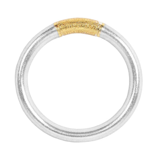 Silver Tzubbie All Weather Bangle®- Serenity Prayer