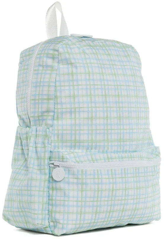 Green Classic Plaid Backpacker