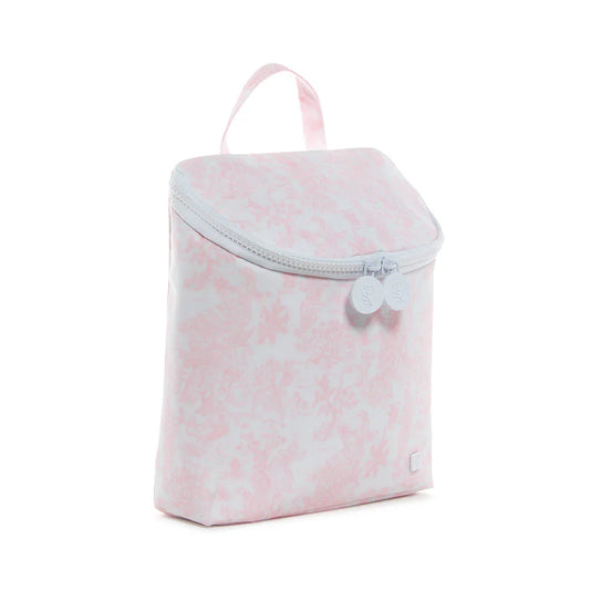 Pink Bunny Toile Take Away Lunch Bag