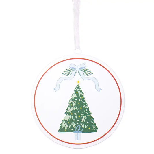 Waltz Tree Galvanized Ornament