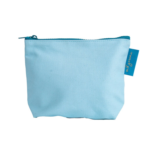 MB Greene Small Zip in Turquoise