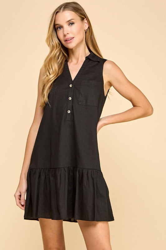 Victory Lane Drop Waist Dress
