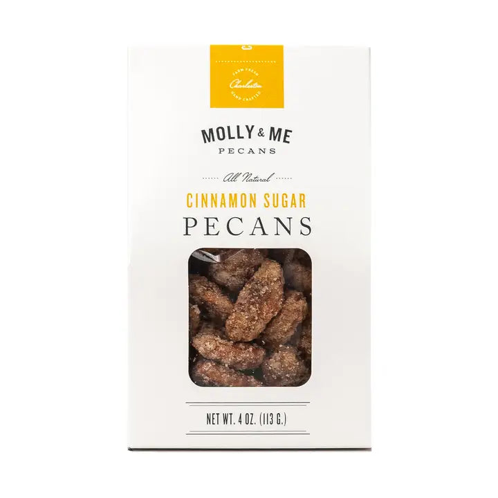 Molly & Me 4oz. Cinnamon and Sugar Pecans