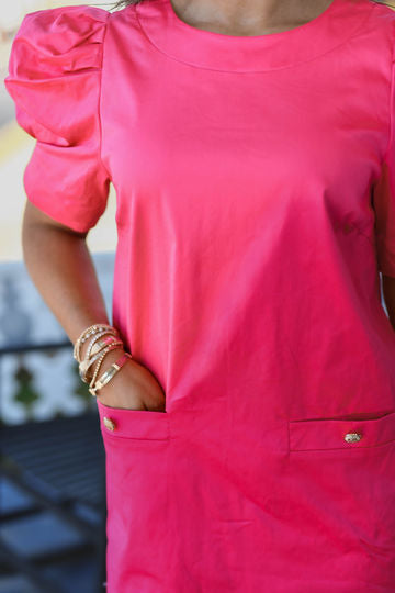The Claire Dress in Pink