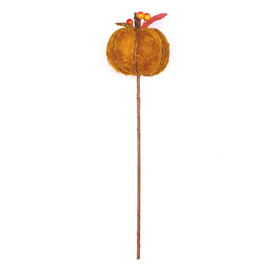 Harvest Pumpkin Stem Orange 2.75x11