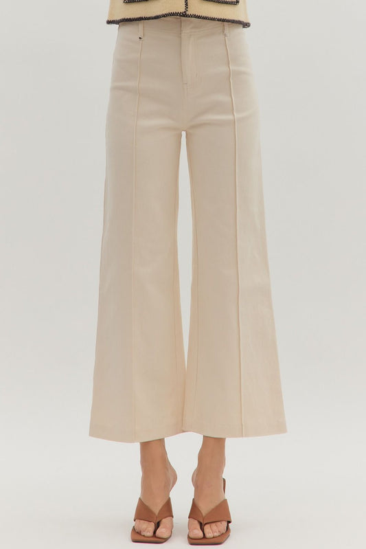 The Collins Pant-Ecru