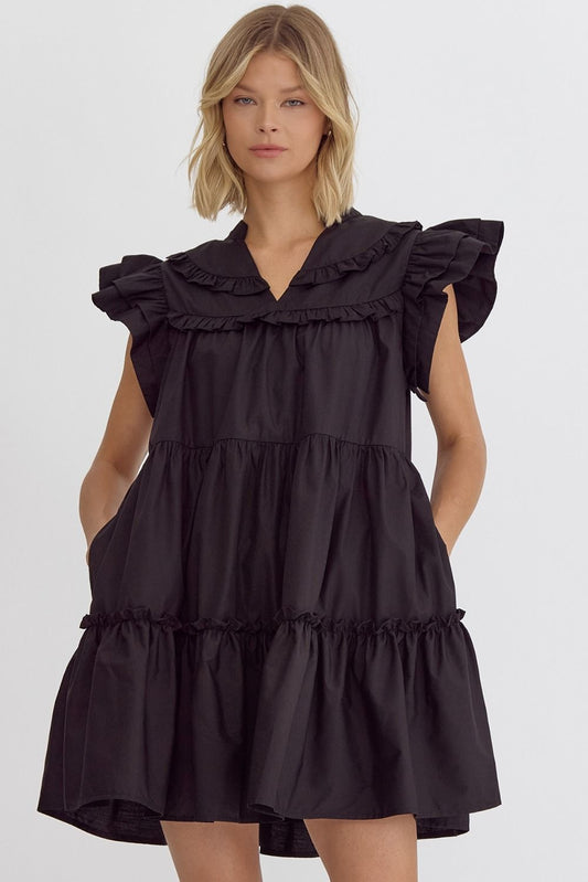 The Sammy Dress in Black