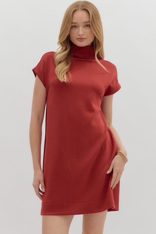 The Sandstone Dress-Brick
