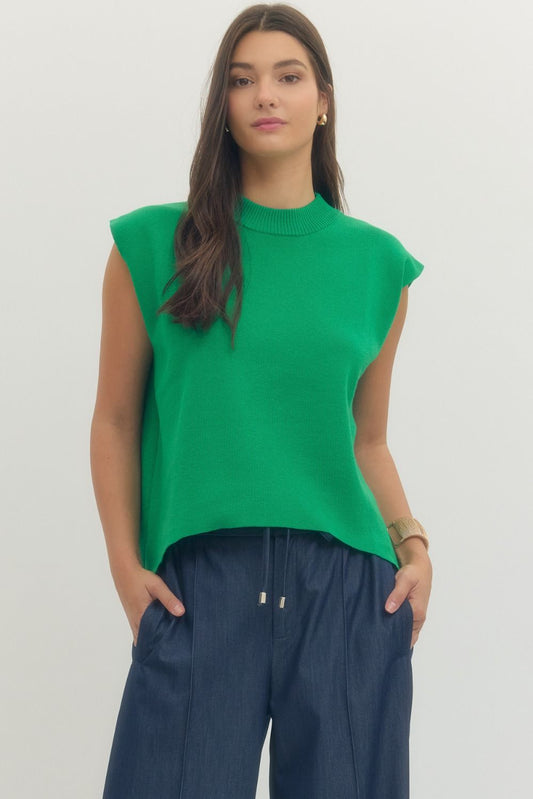 The Signature Knit-Green