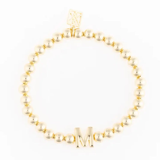 Meredith Initial Bracelet-M