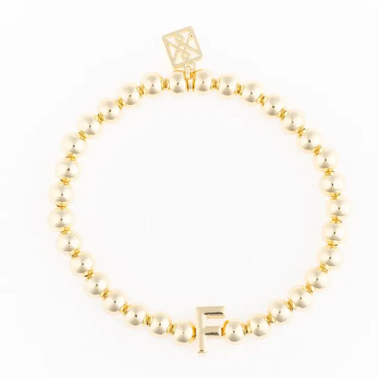 Meredith Initial Bracelet-F