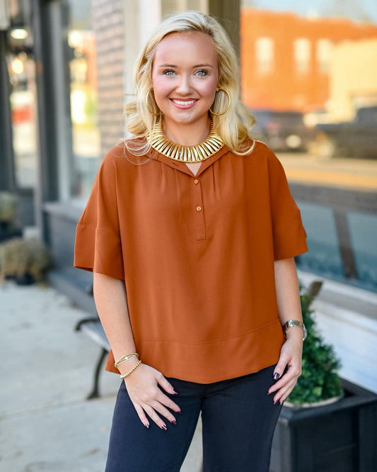 The Spice Top in Toffee